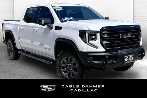 Summit White 2024 GMC Sierra 1500 AT4X