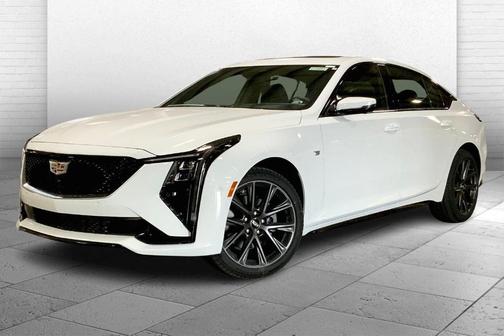 Summit White 2026 Cadillac CT5 Sport AWD