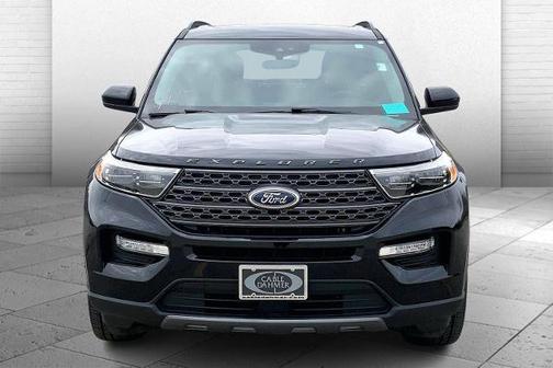 Agate Black Metallic 2023 Ford Explorer XLT