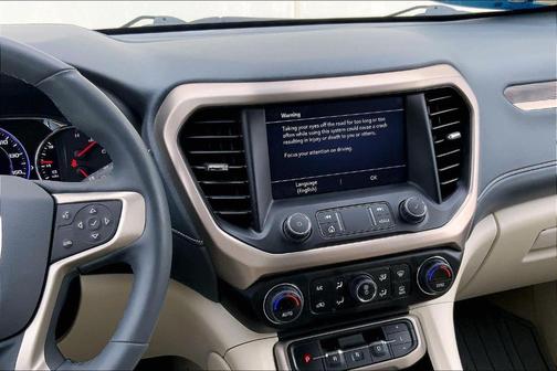 White Frost Tri-Coat 2023 GMC Acadia Denali