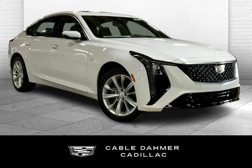 Summit White 2026 Cadillac CT5 Premium Luxury AWD