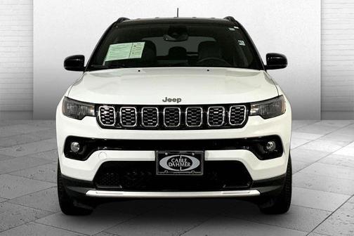 Bright White Clearcoat 2025 Jeep Compass Limited