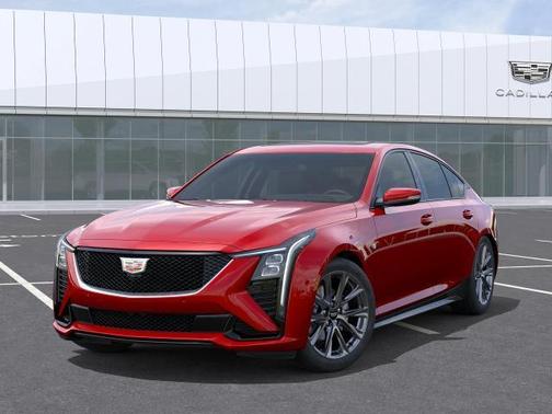 Radiant Red 2026 Cadillac CT5 Sport RWD