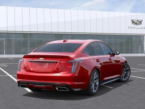 Radiant Red 2026 Cadillac CT5 Sport RWD