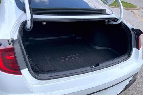 Quartz White 2020 Hyundai SONATA SEL