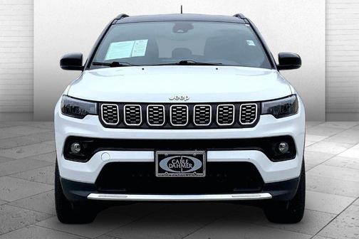 Bright White Clearcoat 2025 Jeep Compass Limited