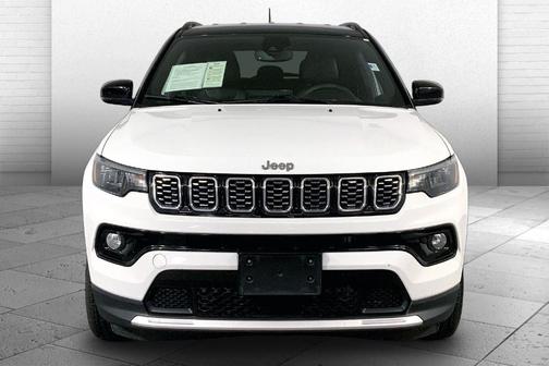 Bright White Clearcoat 2025 Jeep Compass Limited