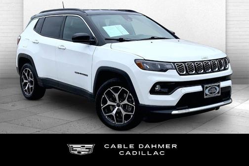 Bright White Clearcoat 2025 Jeep Compass Limited