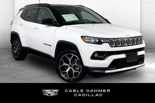 Bright White Clearcoat 2025 Jeep Compass Limited