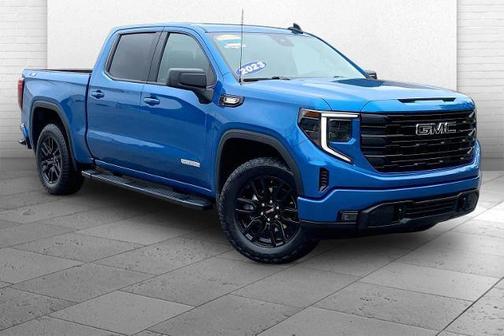 Dynamic Blue Metallic 2023 GMC Sierra 1500 Elevation