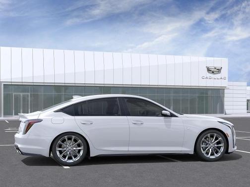 Summit White 2026 Cadillac CT5 Sport AWD