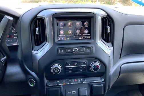 Glacier Blue Metallic 2022 Chevrolet Silverado 1500 Custom