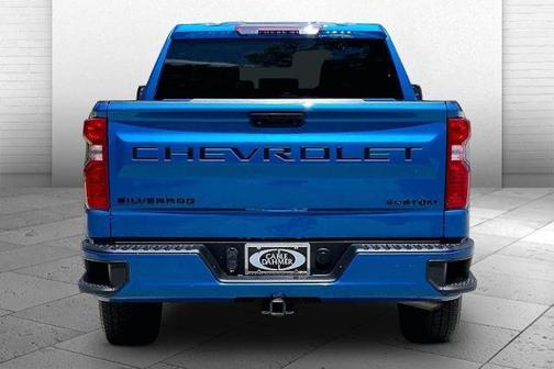Glacier Blue Metallic 2022 Chevrolet Silverado 1500 Custom