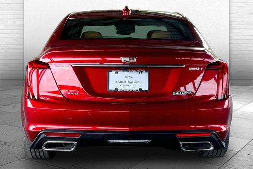 Radiant Red 2026 Cadillac CT5 Premium Luxury AWD