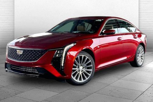 Radiant Red 2026 Cadillac CT5 Premium Luxury AWD