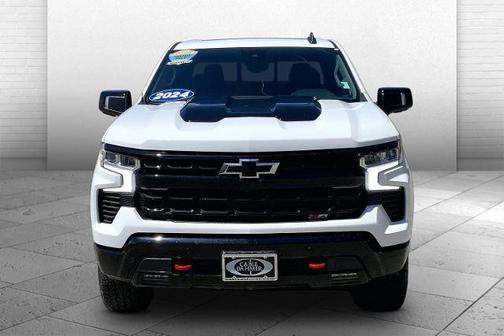 Summit White 2024 Chevrolet Silverado 1500 LT Trail Boss