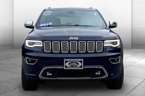 True Blue Pearlcoat 2018 Jeep Grand Cherokee Overland