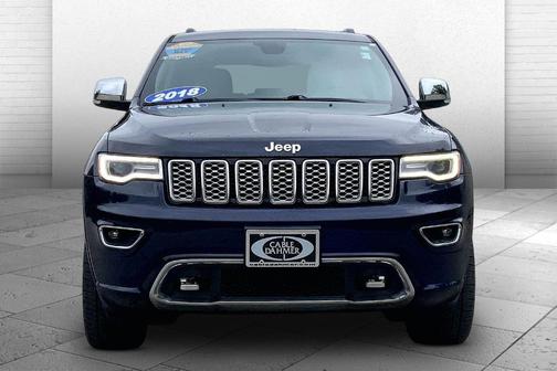 True Blue Pearlcoat 2018 Jeep Grand Cherokee Overland