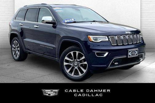 True Blue Pearlcoat 2018 Jeep Grand Cherokee Overland