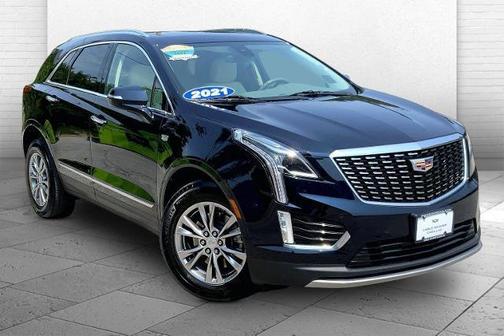 Dark Moon Blue Metallic 2021 Cadillac XT5 Premium Luxury