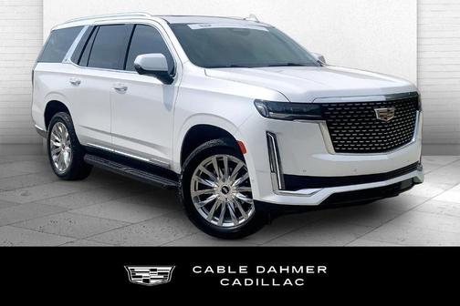 Crystal White Tri-Coat 2023 Cadillac Escalade Premium Luxury