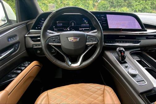 Crystal White Tri-Coat 2023 Cadillac Escalade Premium Luxury