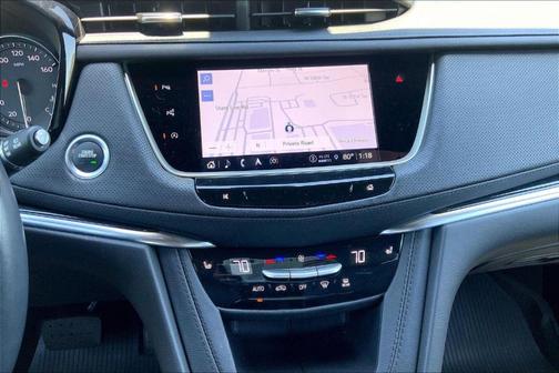 Stellar Black Metallic 2025 Cadillac XT5 Premium Luxury