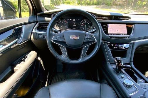Stellar Black Metallic 2025 Cadillac XT5 Premium Luxury