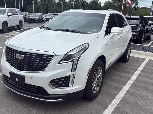 Crystal White Tri-Coat 2021 Cadillac XT5 Premium Luxury