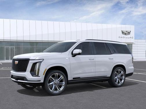 Vibrant White 2026 Cadillac Escalade 4WD Sport