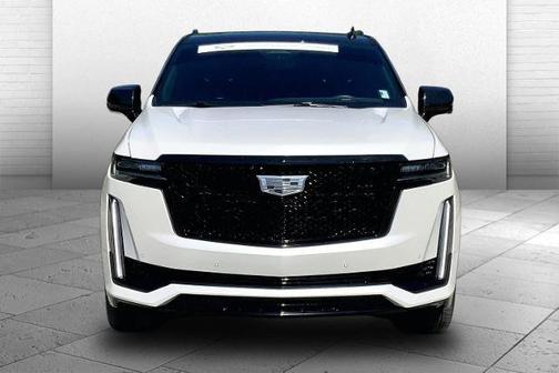 Crystal White Tri-Coat 2024 Cadillac Escalade Sport