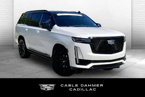 Crystal White Tri-Coat 2024 Cadillac Escalade Sport