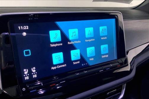 Deep Black Pearl Effect 2025 Volkswagen Atlas Cross Sport 2.0T SE w/Technology