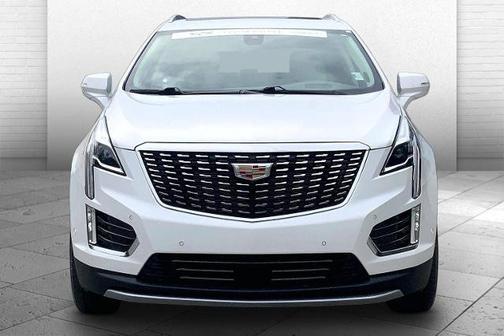 Crystal White Tri-Coat 2024 Cadillac XT5 Premium Luxury