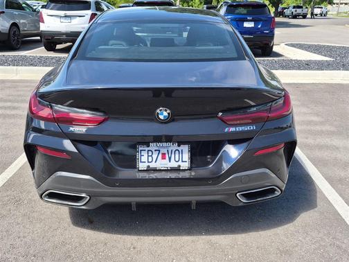 Carbon Black Metallic 2023 BMW M850 Gran Coupe i xDrive
