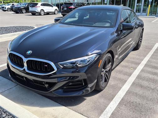 Carbon Black Metallic 2023 BMW M850 Gran Coupe i xDrive