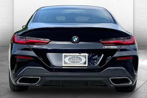 Carbon Black Metallic 2023 BMW M850 Gran Coupe i xDrive