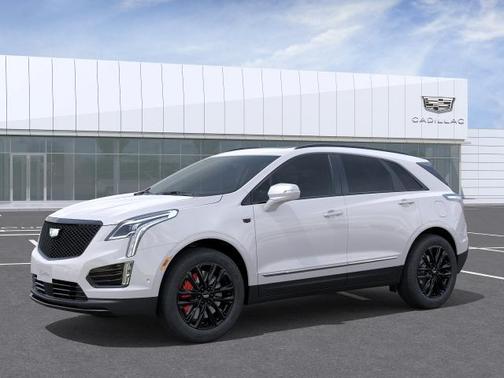 Crystal White Tri-Coat 2026 Cadillac XT5 Sport