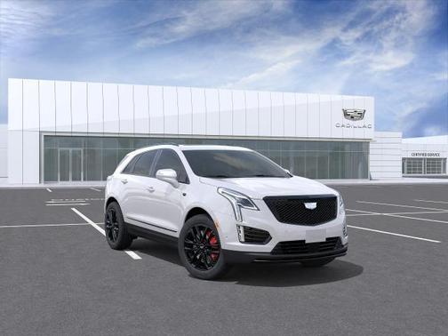 Crystal White Tri-Coat 2026 Cadillac XT5 Sport