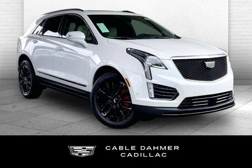 Crystal White Tri-Coat 2026 Cadillac XT5 Sport