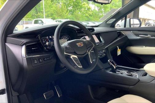 Crystal White Tri-Coat 2026 Cadillac XT5 Sport