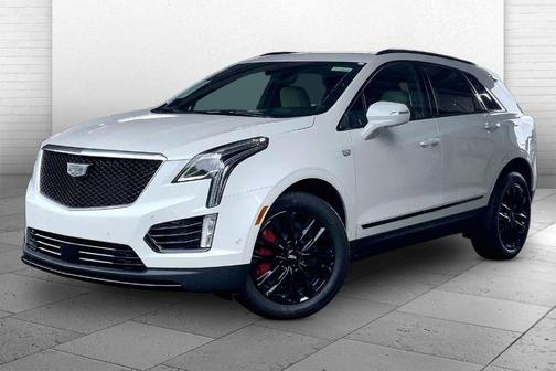 Crystal White Tri-Coat 2026 Cadillac XT5 Sport