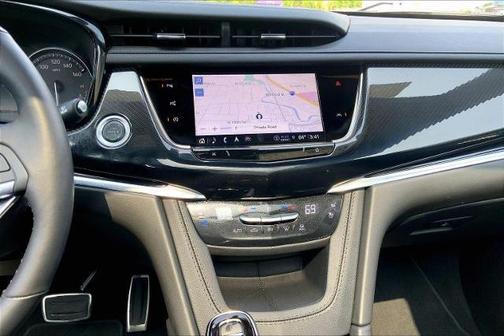 Crystal White Tri-Coat 2025 Cadillac XT6 Sport AWD
