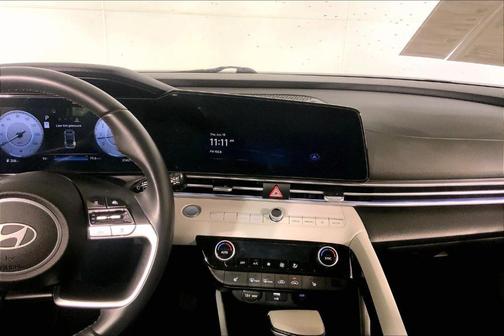 White 2025 Hyundai ELANTRA Limited