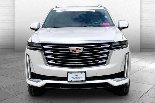 Crystal White Tri-Coat 2022 Cadillac Escalade ESV Premium Luxury Platinum
