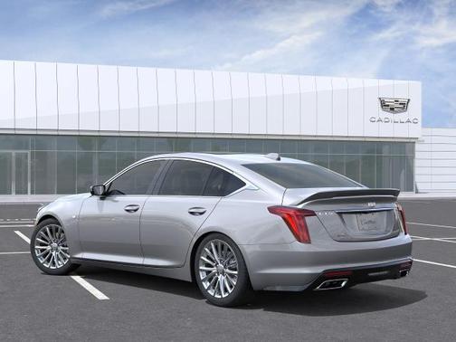 Silver Metallic 2026 Cadillac CT5 Premium Luxury AWD