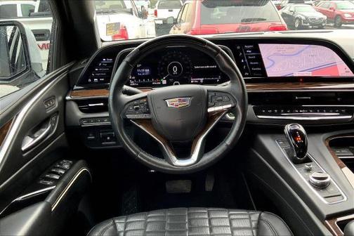 Crystal White Tri-Coat 2021 Cadillac Escalade Sport Platinum