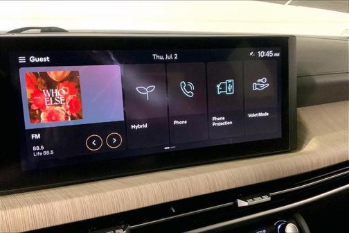 White 2025 Hyundai SONATA Hybrid SEL