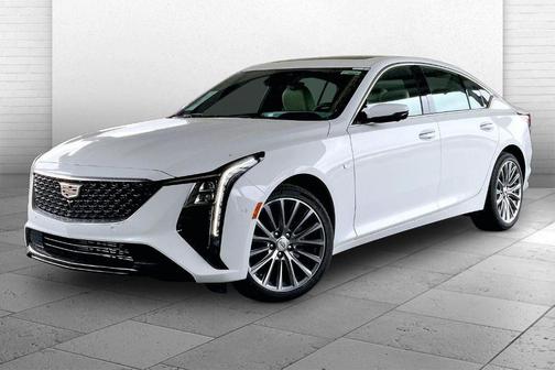 Summit White 2026 Cadillac CT5 Premium Luxury AWD