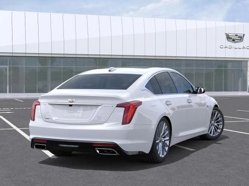 Summit White 2026 Cadillac CT5 Premium Luxury AWD